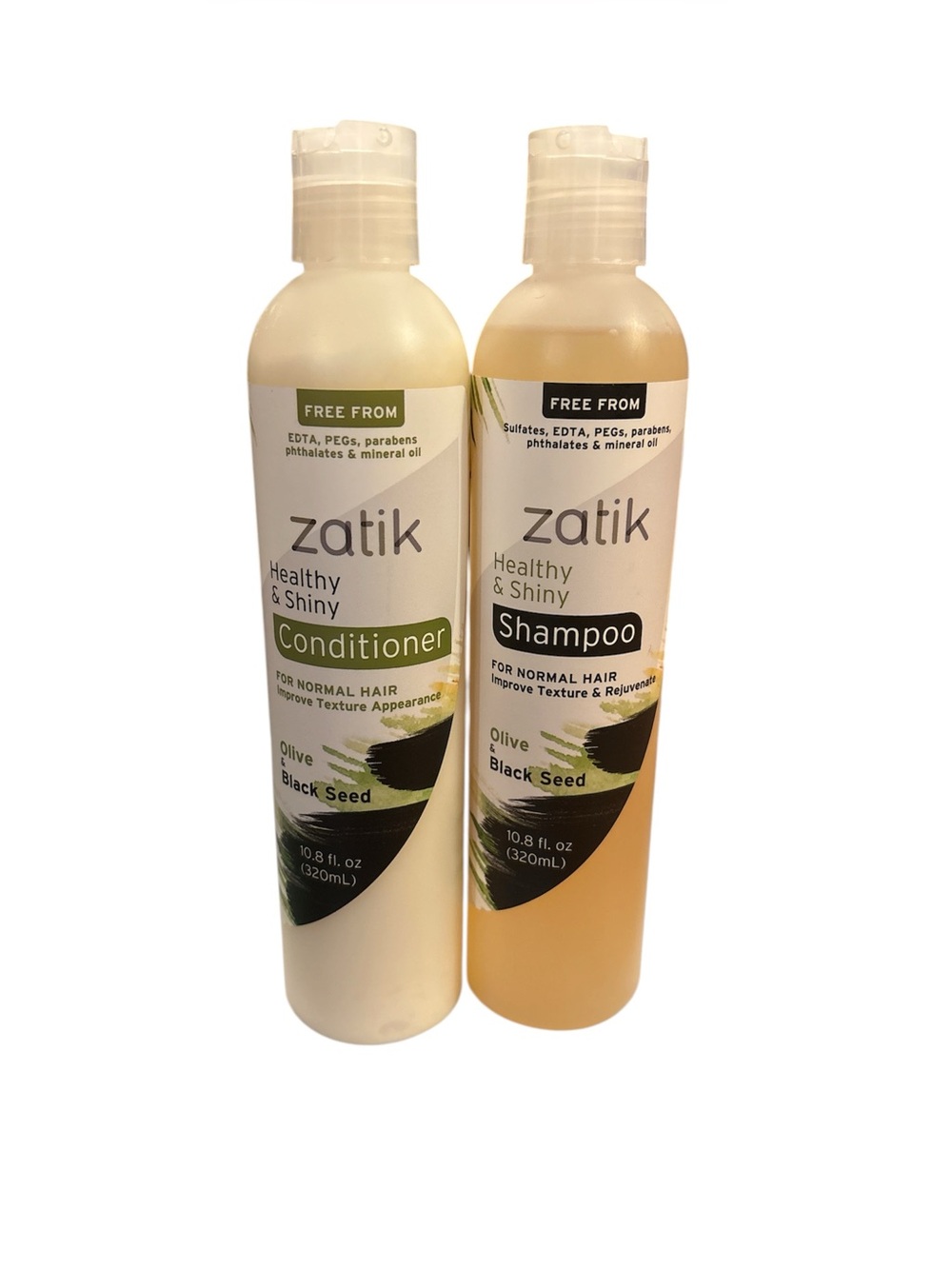 ZATIK Calming Conditioner & Shampoo (Olive & Black Seed)